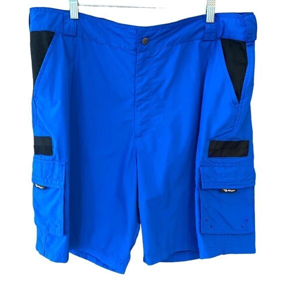 Mojo Sz 38” Blue Nylon Beach Swimming Surfing Board Shorts - Picture 1 of 5